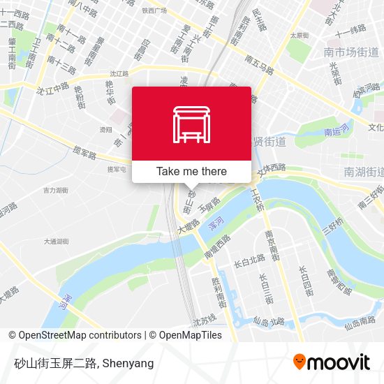 砂山街玉屏二路 map