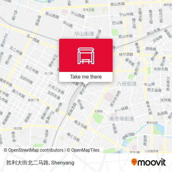 胜利大街北二马路 map