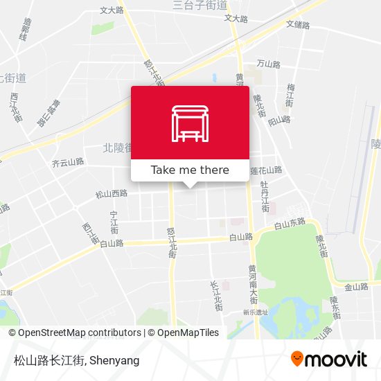 松山路长江街 map