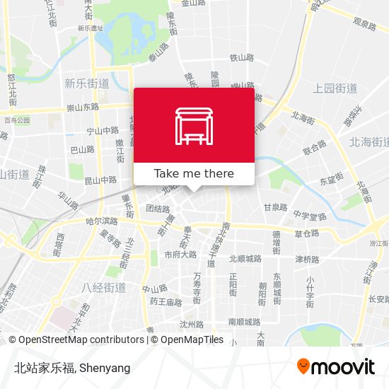 北站家乐福 map