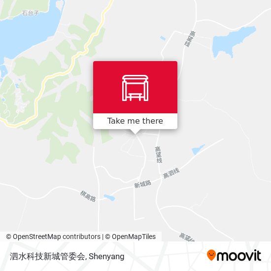 泗水科技新城管委会 map