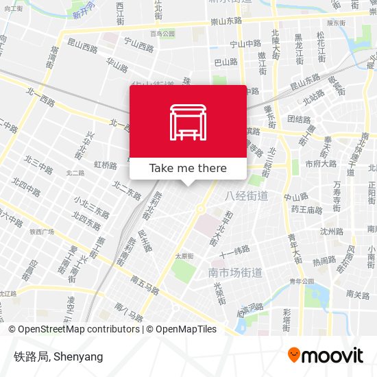 铁路局 map