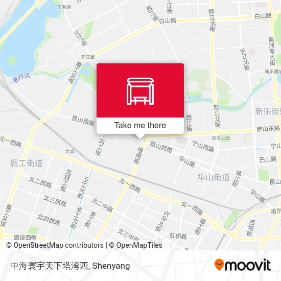 中海寰宇天下塔湾西 map