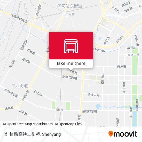 红椿路高铁二街桥 map