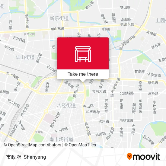 市政府 map