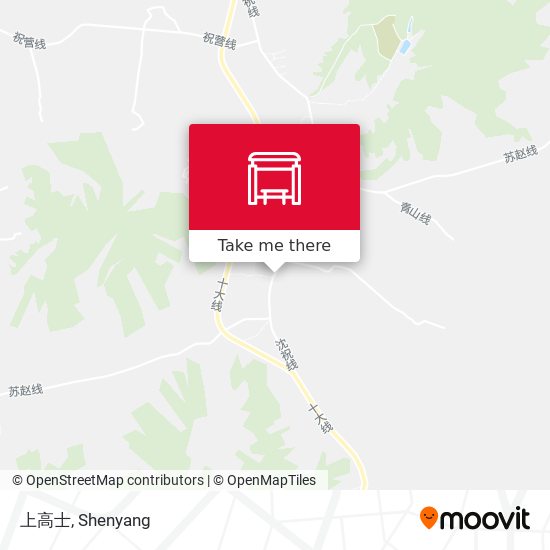上高士 map