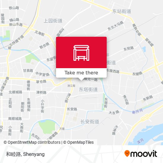 和睦路 map
