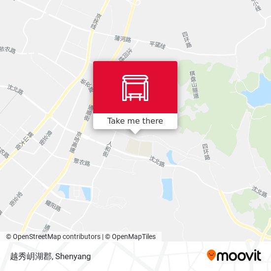越秀岄湖郡 map