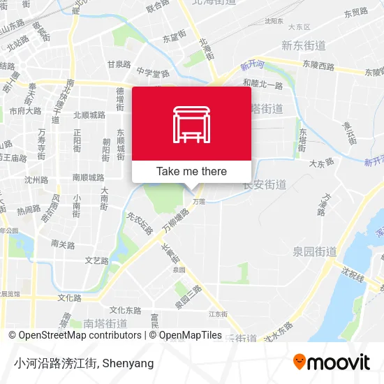 小河沿路滂江街 map
