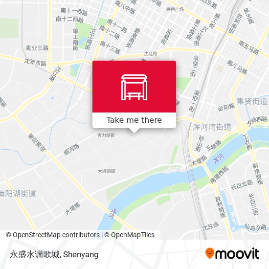 永盛水调歌城 map