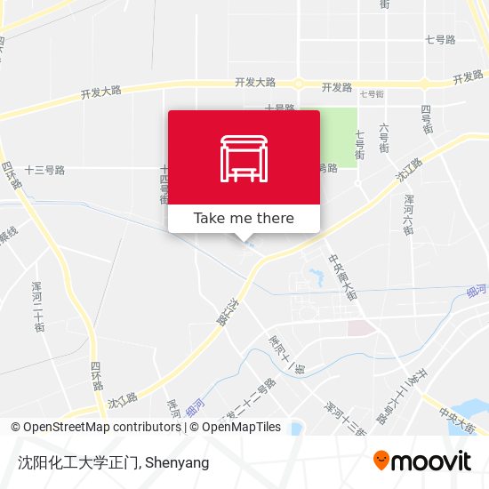 沈阳化工大学正门 map