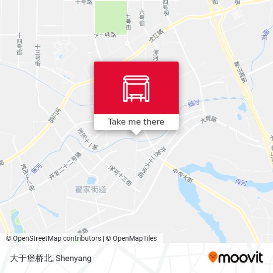 大于堡桥北 map