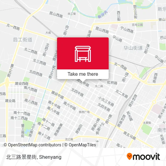 北三路景星街 map
