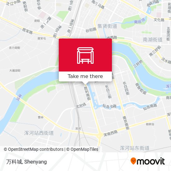 万科城 map