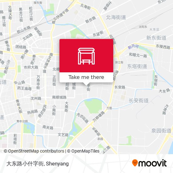 大东路小什字街 map