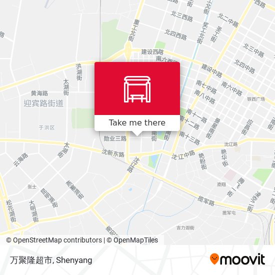 万聚隆超市 map