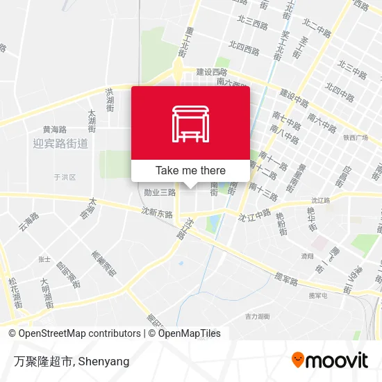 万聚隆超市 map