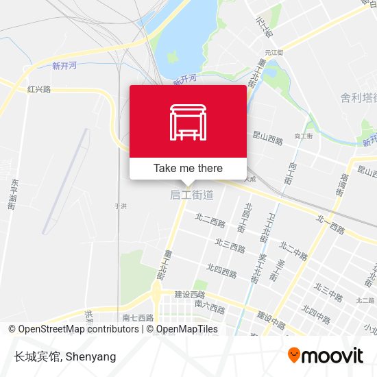 长城宾馆 map