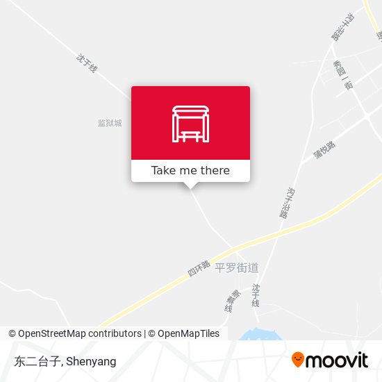 东二台子 map
