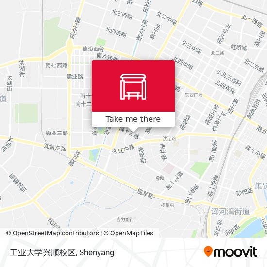 工业大学兴顺校区 map