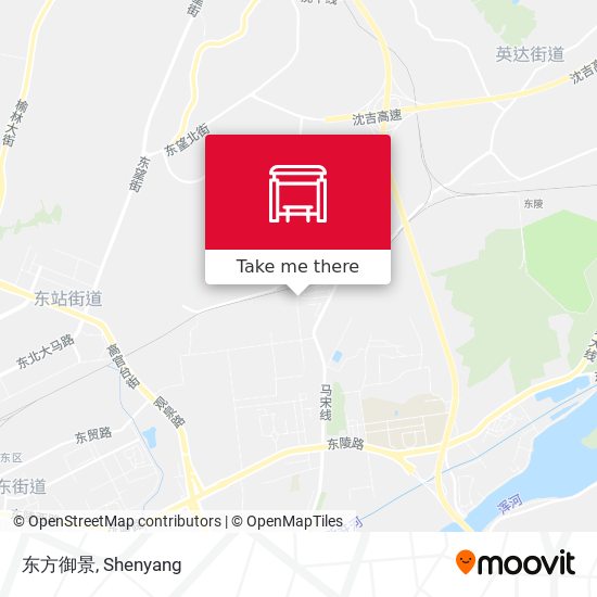 东方御景 map