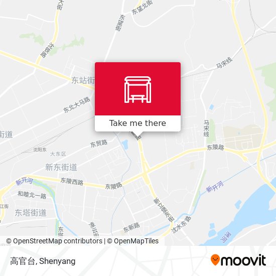 高官台 map