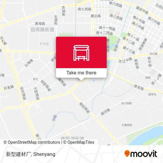 新型建材厂 map