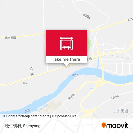 晓仁镜村 map