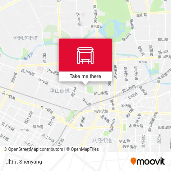 北行 map