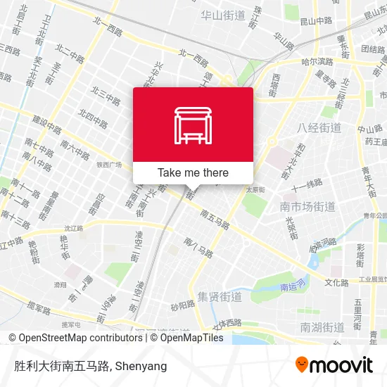 胜利大街南五马路 map