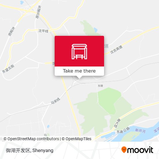 御湖开发区 map