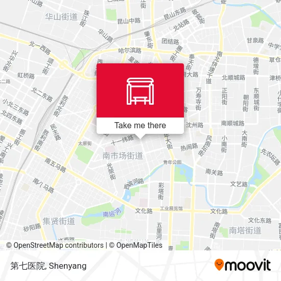第七医院 map