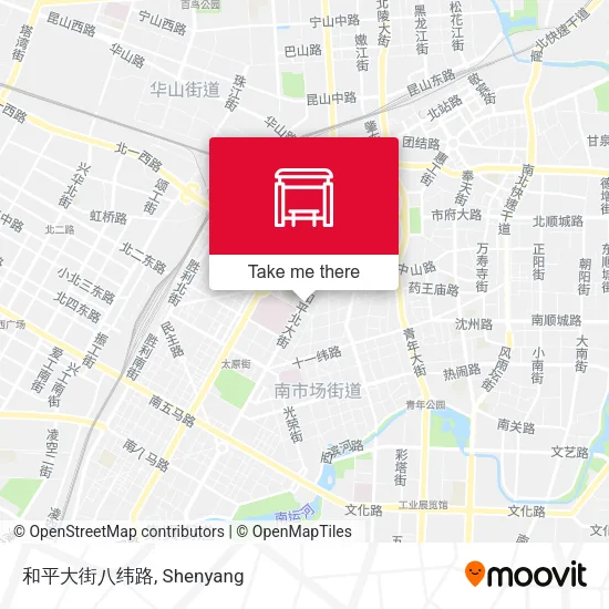 和平大街八纬路 map