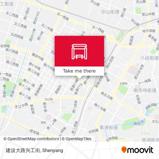 建设大路兴工街 map
