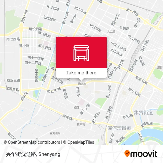 兴华街沈辽路 map