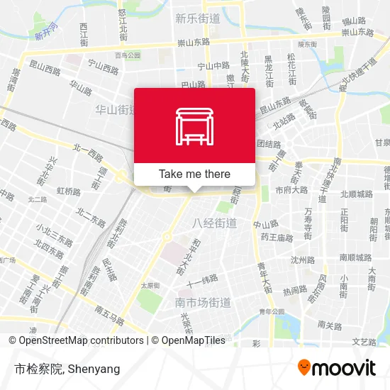 市检察院 map