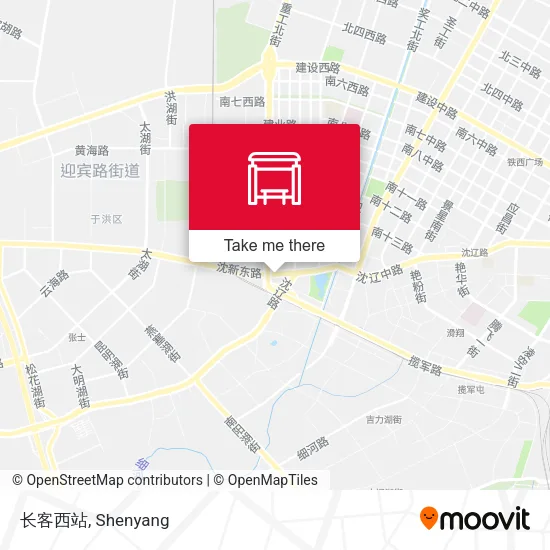 长客西站 map
