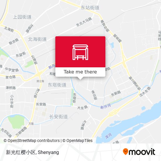 新光红樱小区 map