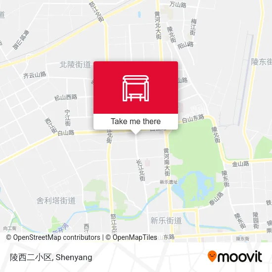 陵西二小区 map