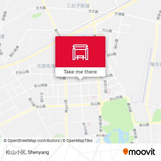 松山小区 map