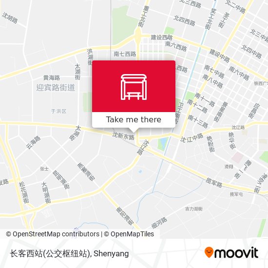 长客西站(公交枢纽站) map