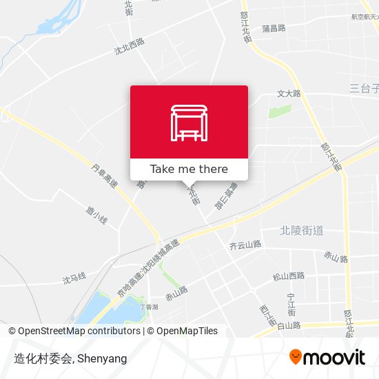 造化村委会 map