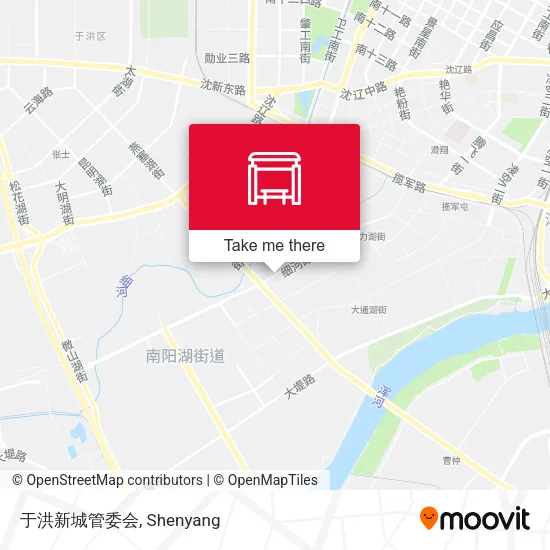 于洪新城管委会 map