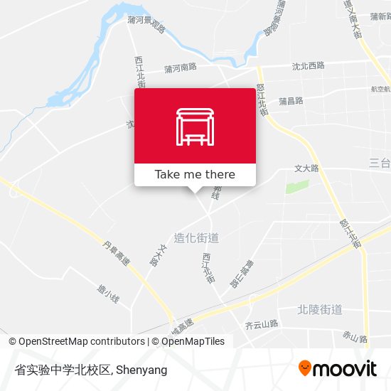 省实验中学北校区 map