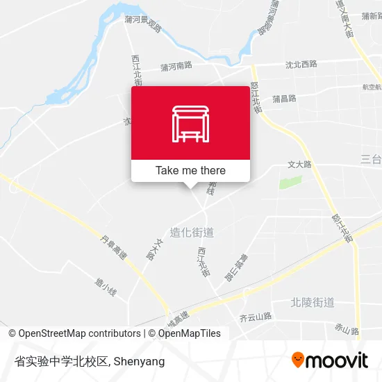 省实验中学北校区 map