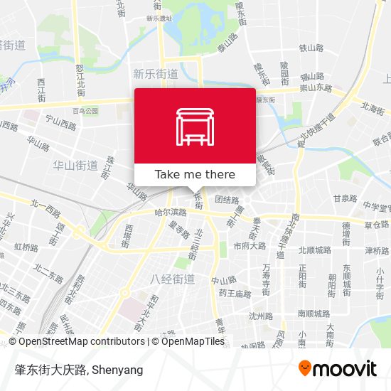 肇东街大庆路 map