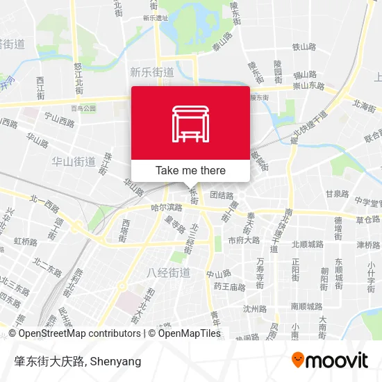 肇东街大庆路 map