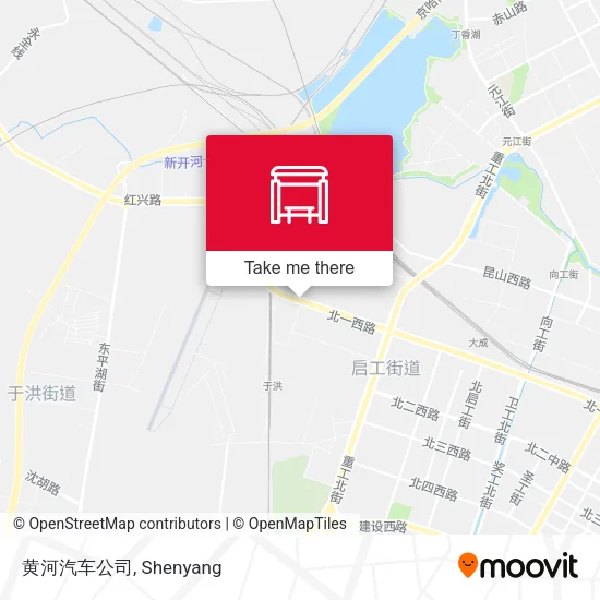 黄河汽车公司 map