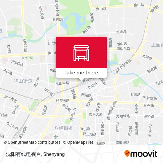 沈阳有线电视台 map