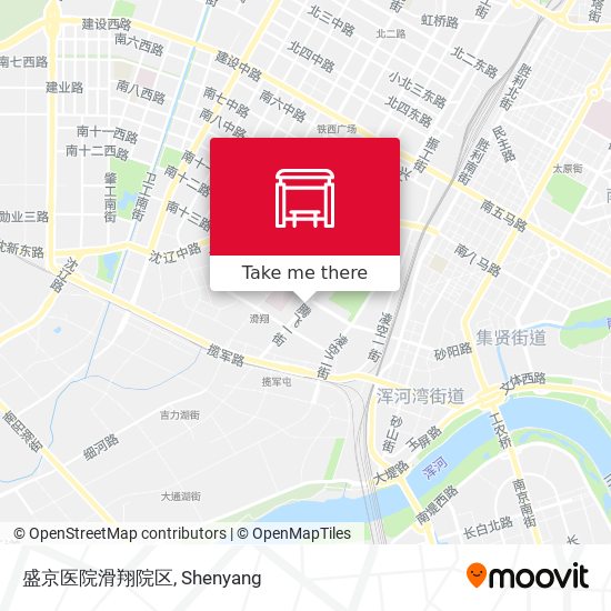 盛京医院滑翔院区 map